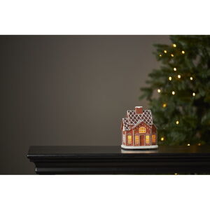 Vianočná svetelná LED dekorácia Star Trading Gingerville, výška 16 cm