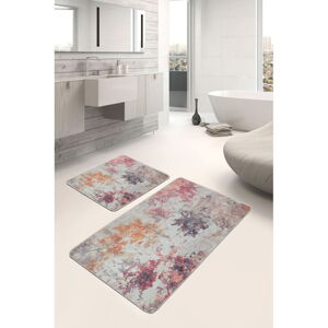 Ružové/fialové kúpeľňové predložky v súprave 2 ks 60x100 cm – Mila Home