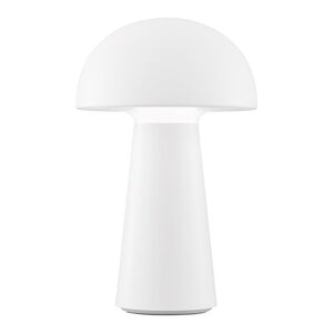 Biela LED stmievateľná stolová lampa so senzorom pohybu (výška 22 cm) Viga – Fischer & Honsel