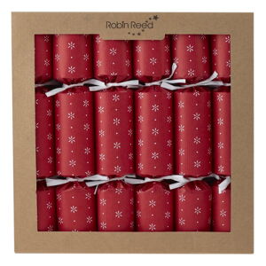 Vianočné crackery v súprave 6 ks Paper Decoration - Robin Reed