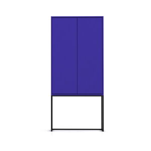 Modrá skrinka 75x164,5 cm Lennon – Really Nice Things