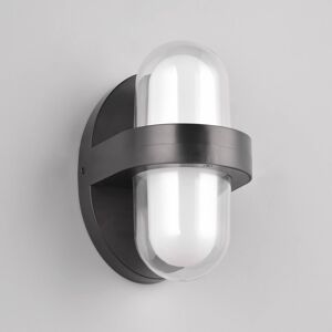 Vonkajšie nástenné LED svietidlo Limeira, okrúhle