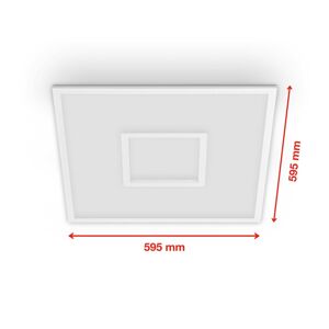 LED panel Centerback CCT RGB 60 x 60 cm biela