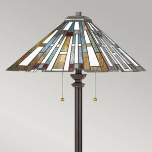 Stojacia lampa Maybeck v dizajne Tiffany