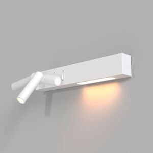 Maytoni Comodo LED nástenné svietidlo, svetlo na čítanie, biele