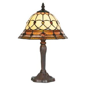 ANTHEA stolná lampa v štýle Tiffany