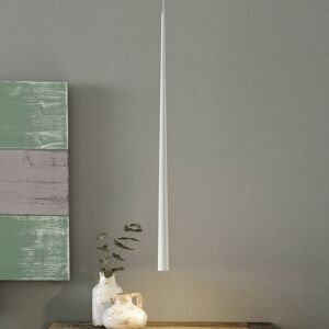 Bendis – štíhle LED závesné svietidlo v bielej