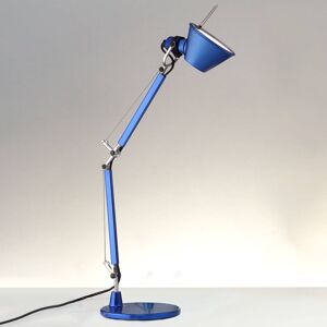 Stolná lampa Artemide Tolomeo Micro modrá
