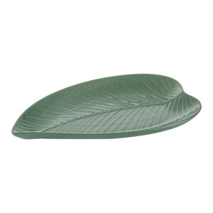 Zelený servírovací tanier z kameniny 31.5x20.4 cm In the Forest - Mason Cash