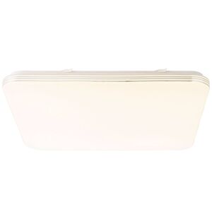 Stropné LED svietidlo Ariella biela/chróm 54x54 cm