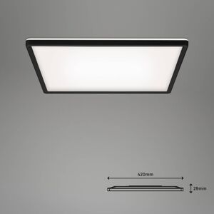 Stropné LED svetlo Slim, smart stmieva CCT hranaté