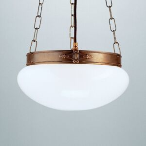 Klasicky pôsobiaca závesná lampa Verne