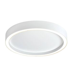 Bopp Aura stropné LED svietidlo Ø 30cm biele/biele