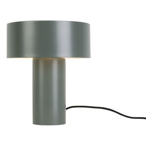Zelená stolová lampa Leitmotiv Tubo, výška 23 cm