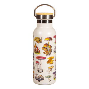 Krémová nerezová detská fľaša 500 ml Vintage Mushroom - Sass & Belle