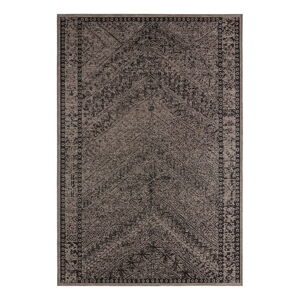 Hnedo-černý vonkajší koberec NORTHRUGS Mardin, 140 x 200 cm