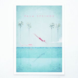 Plagát Travelposter Palm Springs, 50 x 70 cm