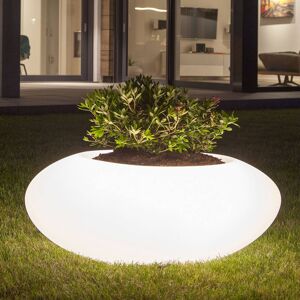 Deko lampa Storus VI LED RGBW, rastlinná biela