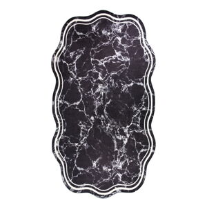 Čierny koberec behúň 200x80 cm - Vitaus