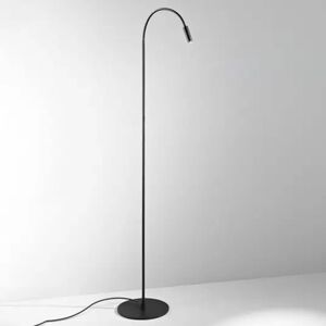 Egger Zooom stojaca LED lampa, flexibilné, platina