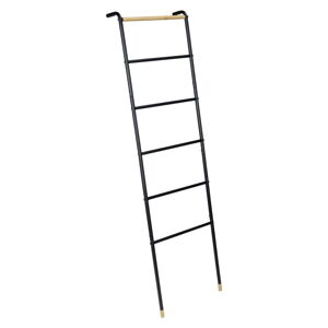 Čierny kovový dekoratívny rebrík Loft - Wenko