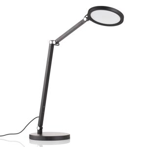 LED lampa na písací stôl Regina stmievač, čierna