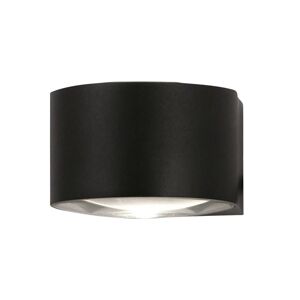 Vonkajšie nástenné LED svietidlo Lao, čierna