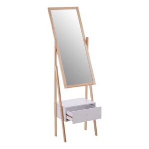 Stojacie zrkadlo s dreveným rámom 45x160 cm Rostok – Premier Housewares
