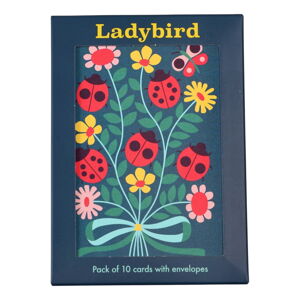 Pohľadnice v súprave 10 ks Ladybird – Rex London