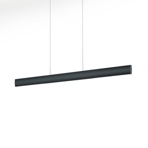 Závesné LED svietidlo Runa, čierne, dĺžka 92 cm