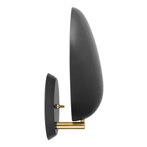 GUBI Cobra dizajnérske nástenné svietidlo čierne