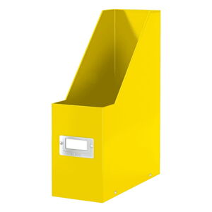 Žltý kartónový organizér na dokumenty Click&Store - Leitz
