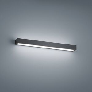 Helestra Theia nástenné LED, matná čierna 60 cm