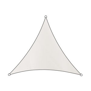 Biela trojuholníková tieniaca plachta Livin' Outdoor Como, 3,6 m