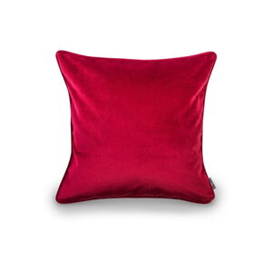 Červená obliečka na vankúš WeLoveBeds Elegant Burgundy, 50 × 50 cm