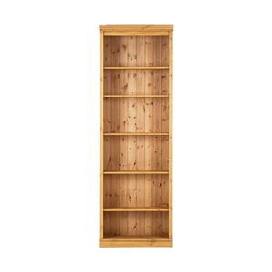 Hnedá knižnica z borovicového dreva Støraa Annabelle