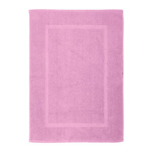 Orgovánovofialová bavlnená kúpeľňová predložka Wenko Lilac, 50 × 70 cm