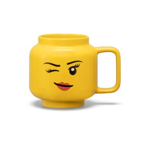 Žltý keramický detský hrnček 530 ml Head - LEGO®