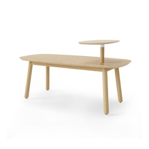 Konferenčný stolík z bukového dreva v prírodnej farbe 56x120 cm Swivo – Umbra