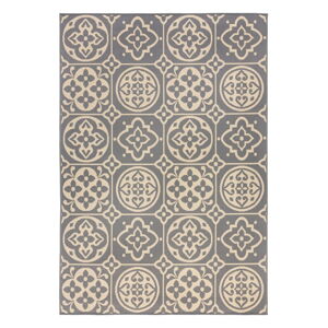Sivý vonkajší koberec Flair Rugs Tile, 160 x 230 cm