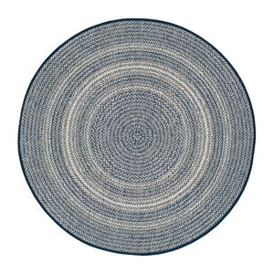 Modrý vonkajší koberec Universal Silvana Rutto, ⌀ 120 cm