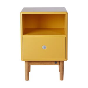 Horčicovožltý nočný stolík Tom Tailor Color Box