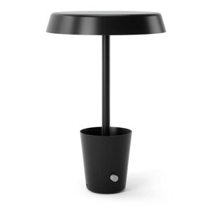 Matne čierna LED stolová lampa (výška  31 cm) Cup – Umbra