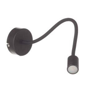 Flexibilné nástenné LED svietidlo Focus, čierne