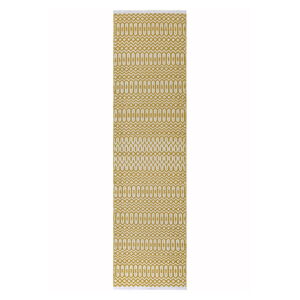 Bielo-žltý behúň Asiatic Carpets Halsey, 66 x 240 cm