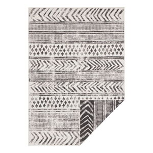 Čierno-krémový vonkajší koberec NORTHRUGS Biri, 200 x 290 cm
