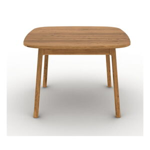 Jedálenský stôl z dubového dreva v prírodnej farbe 90x180 cm Twig – The Beds