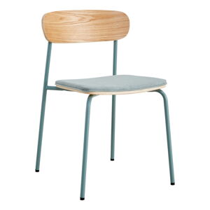 Modré/v prírodnej farbe jedálenské stoličky v súprave 2 ks Adriana – Marckeric