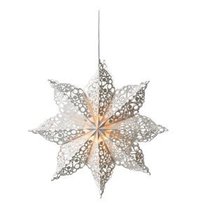 Svetelná závesná dekorácia v tvare hviezdy Markslöjd Hall Star