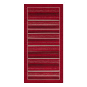 Červený behúň Floorita Velour, 55 x 240 cm